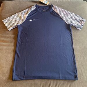 Nike Men’s Navy Slim Fit Short Sleeved T-Shirt Dri-Fit Technology M NWT